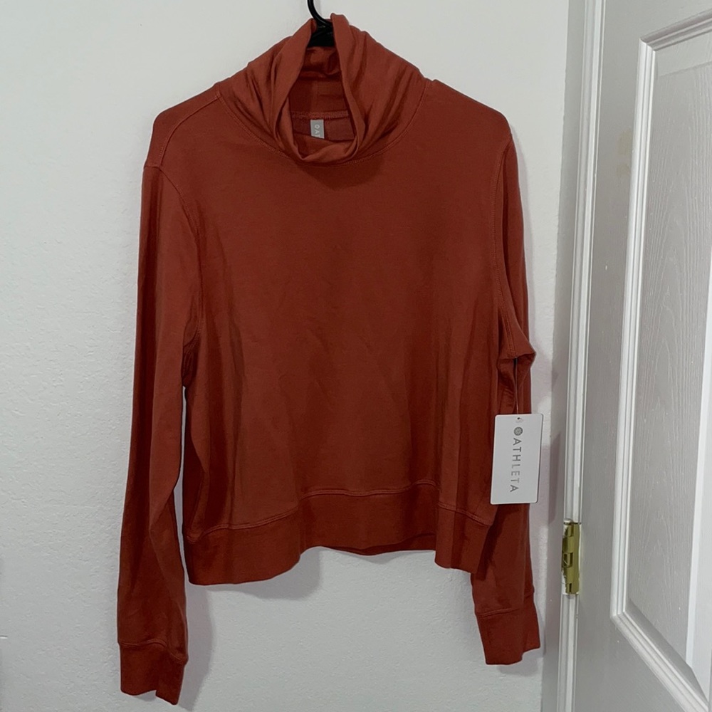 Athleta Cropped Sweater